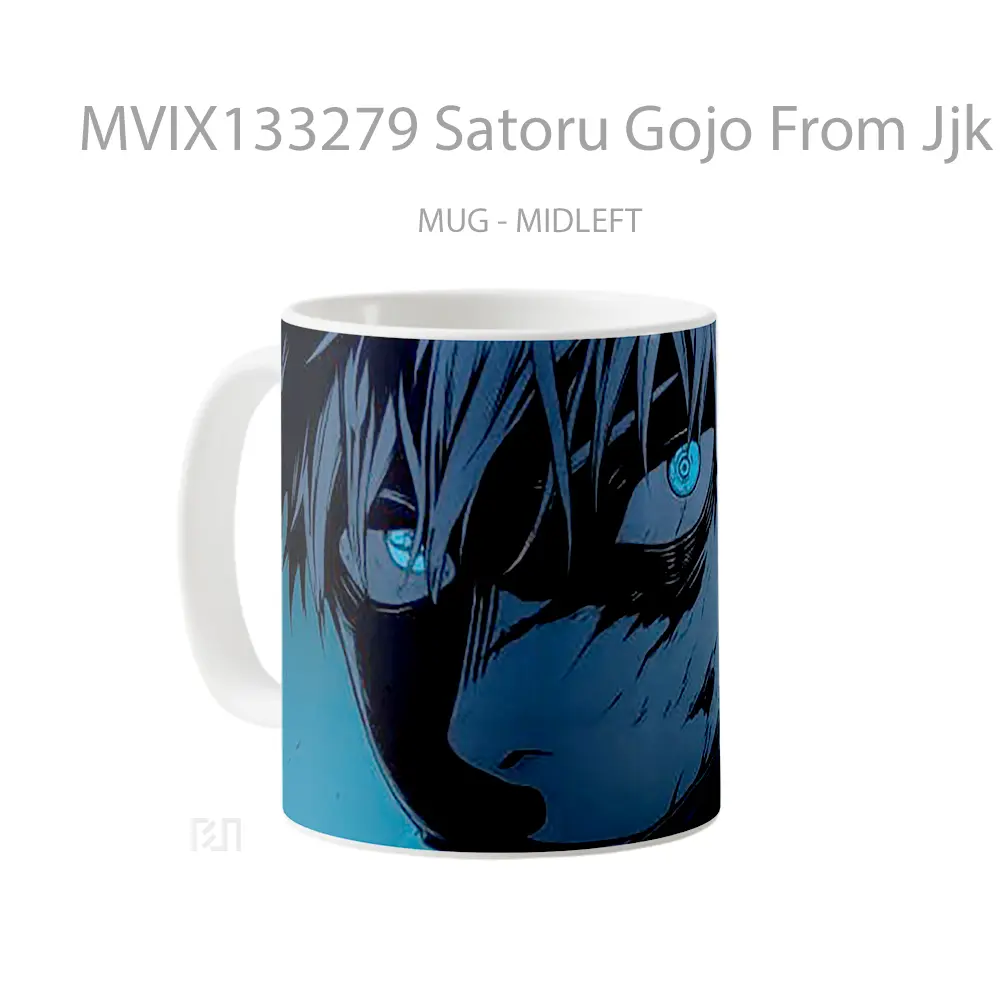 Mug Satoru Gojo From Jjk Jujutsu Kaisen Gelas Keramik Unik - All-side / Desain
