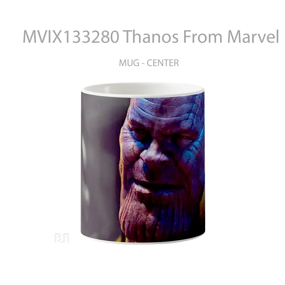 Mug Thanos From Marvel Gelas Superhero