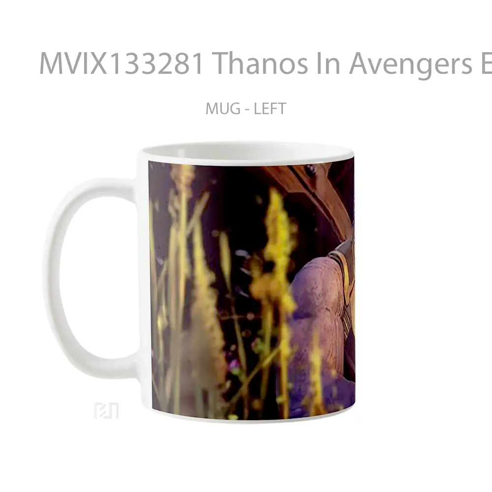 Mug Thanos In Avengers Endgame Gelas Superhero - All-side / Desain