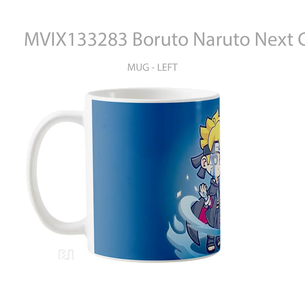 Mug Boruto Naruto Next Generations V1 Cangkir Anime - All-side / Desain