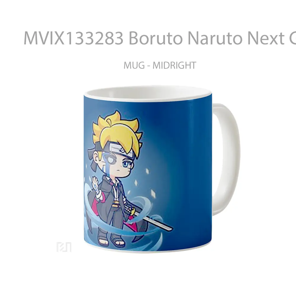 Mug Boruto Naruto Next Generations V1 Cangkir Anime - All-side / Desain