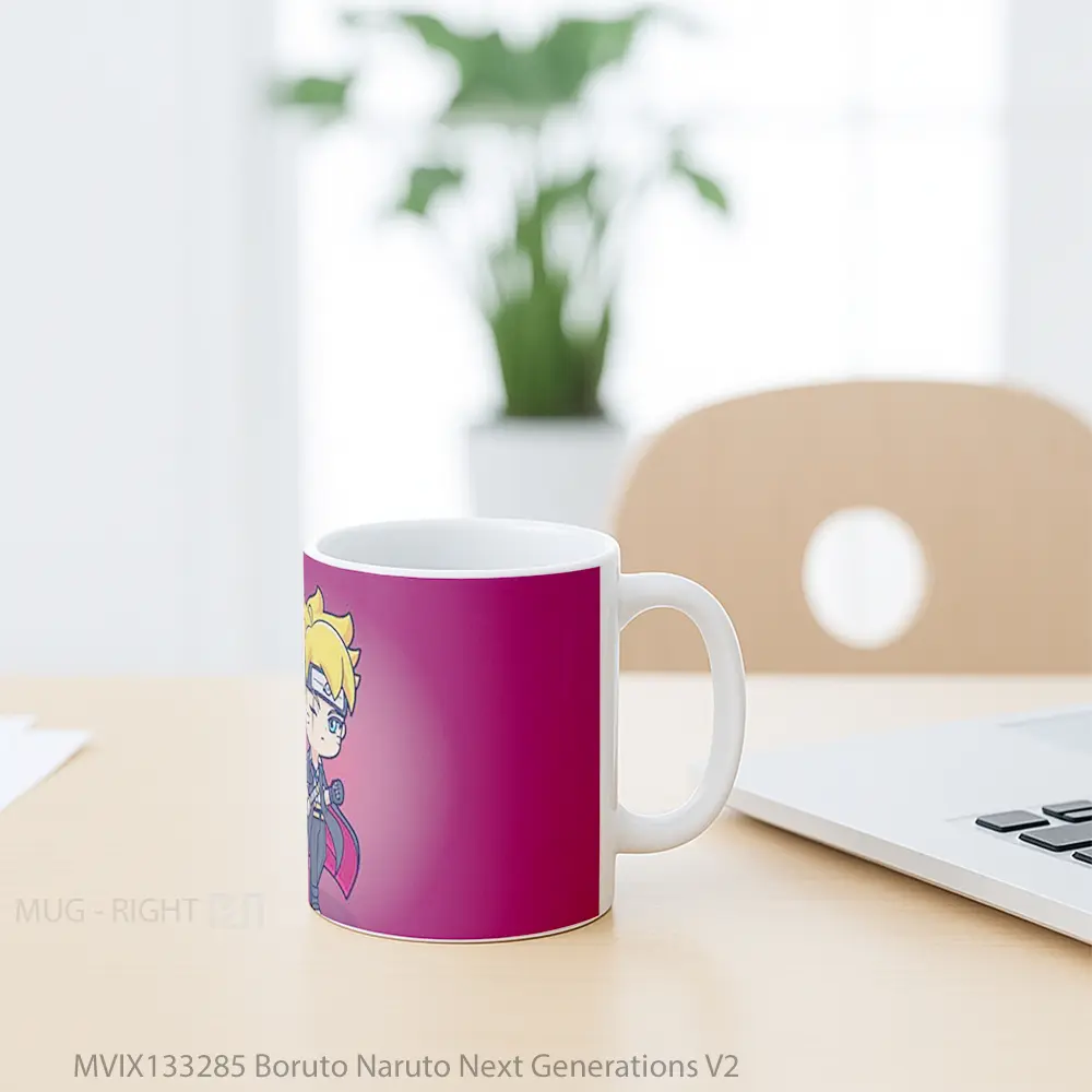 Mug Boruto Naruto Next Generations V2 Cangkir Anime - All-side / Desain