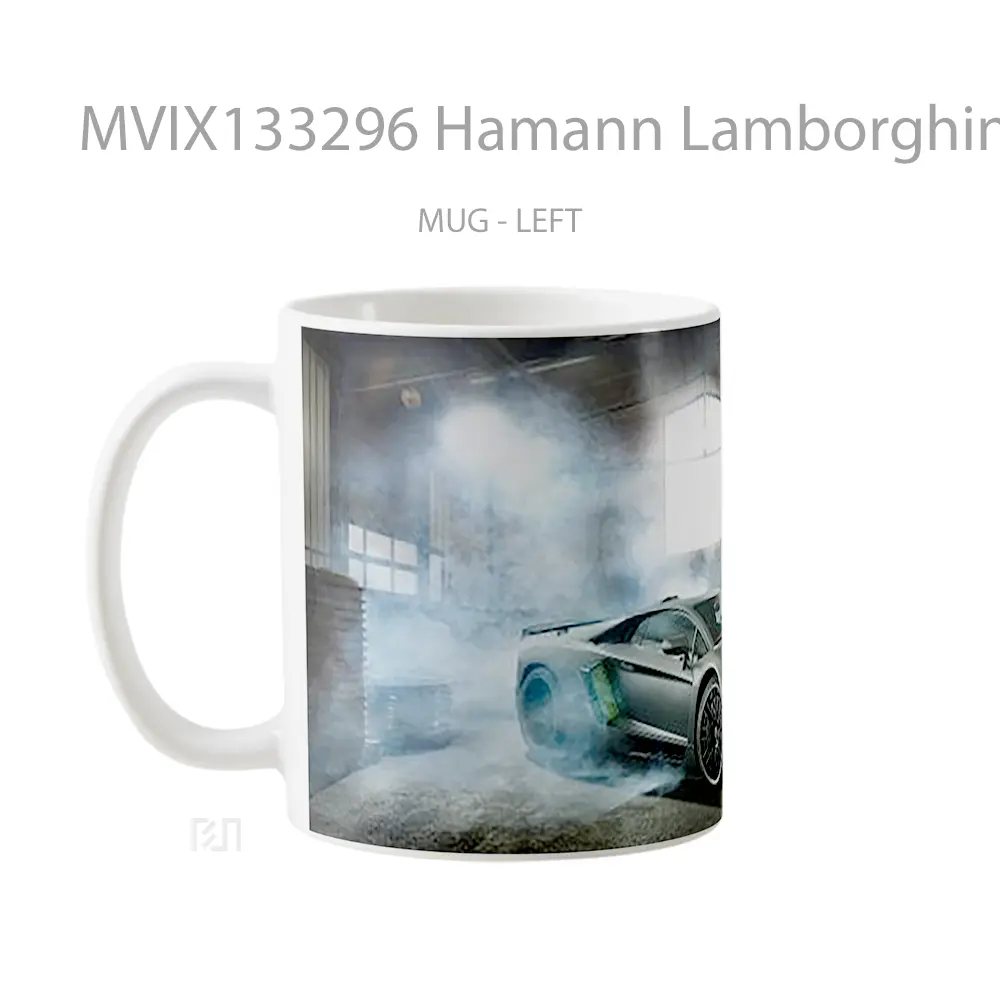 Mug Hamann Lamborghini Aventador 2014 Cangkir Mobil - All-side / Desain