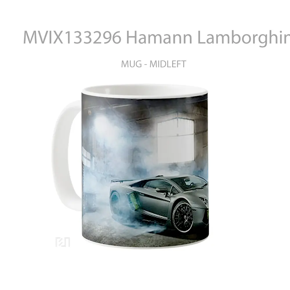 Mug Hamann Lamborghini Aventador 2014 Cangkir Mobil - All-side / Desain
