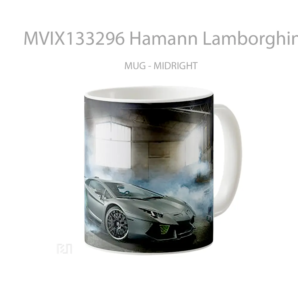 Mug Hamann Lamborghini Aventador 2014 Cangkir Mobil - All-side / Desain