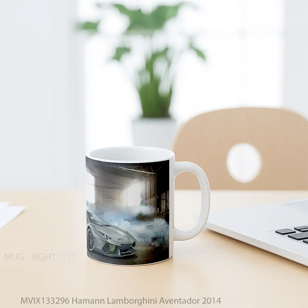 Mug Hamann Lamborghini Aventador 2014 Cangkir Mobil - All-side / Desain