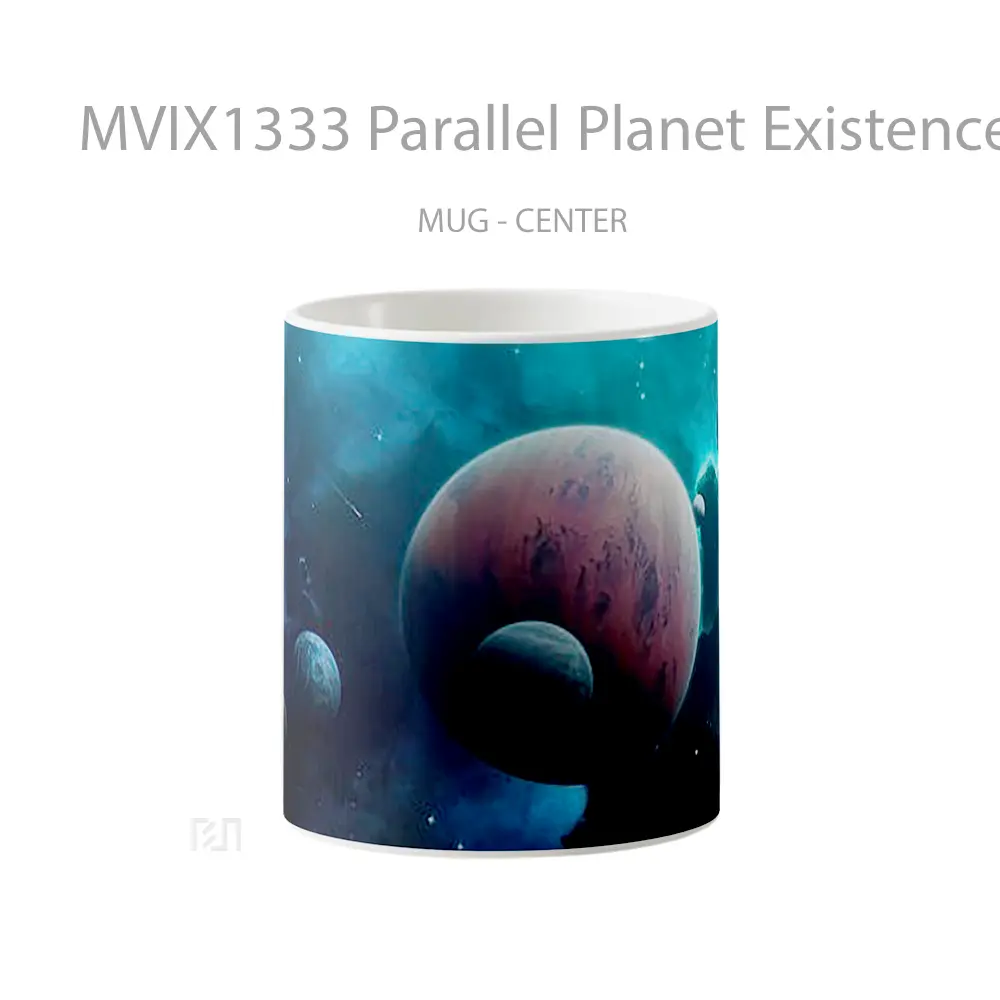 Mug Parallel Planet Existence Gelas Astronomi