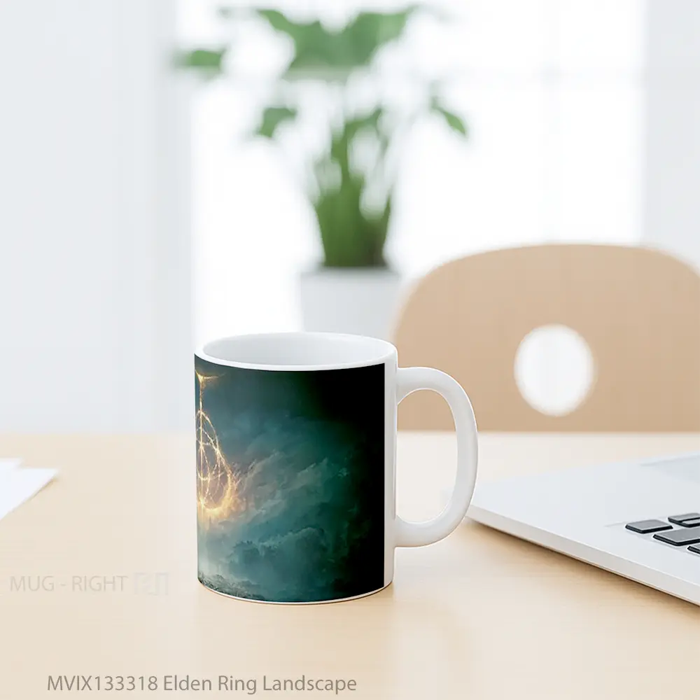 Mug Elden Ring Landscape Gelas Pemandangan Alam - All-side / Desain