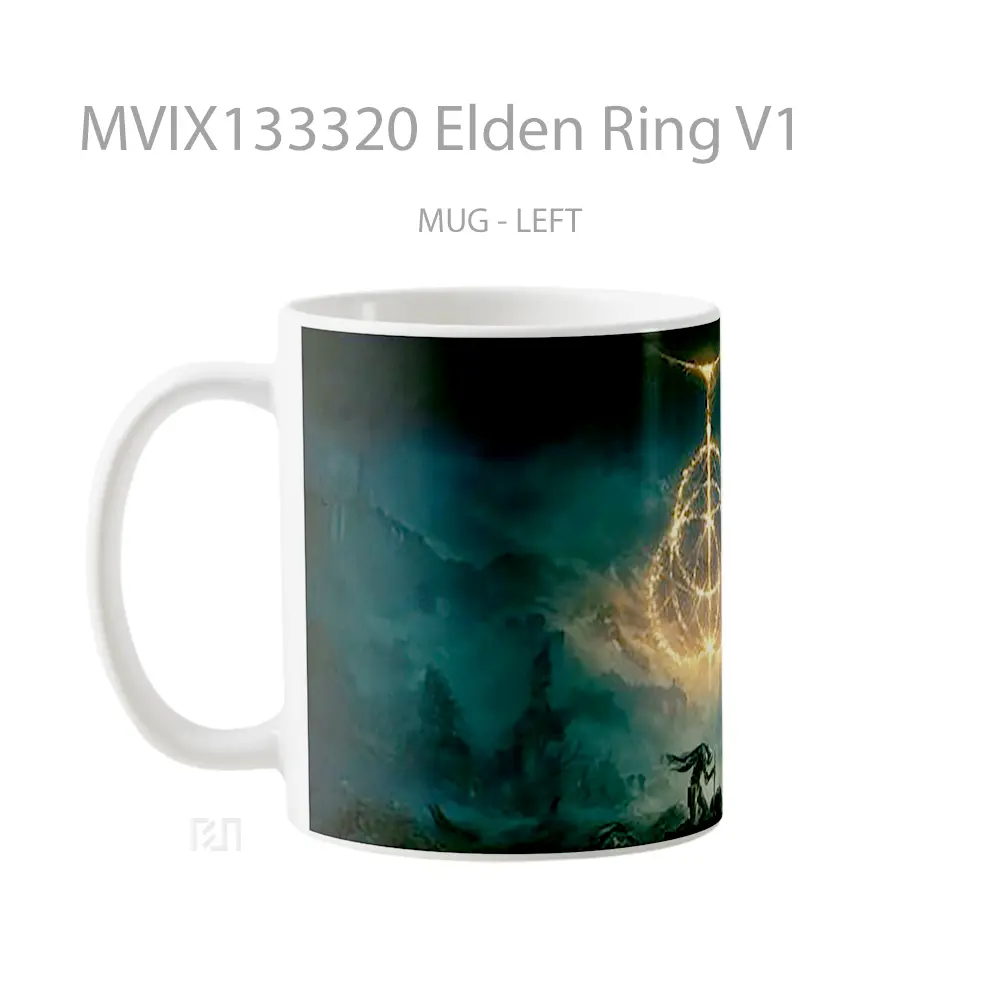 Mug Elden Ring V1 Gelas Keramik Unik - All-side / Desain