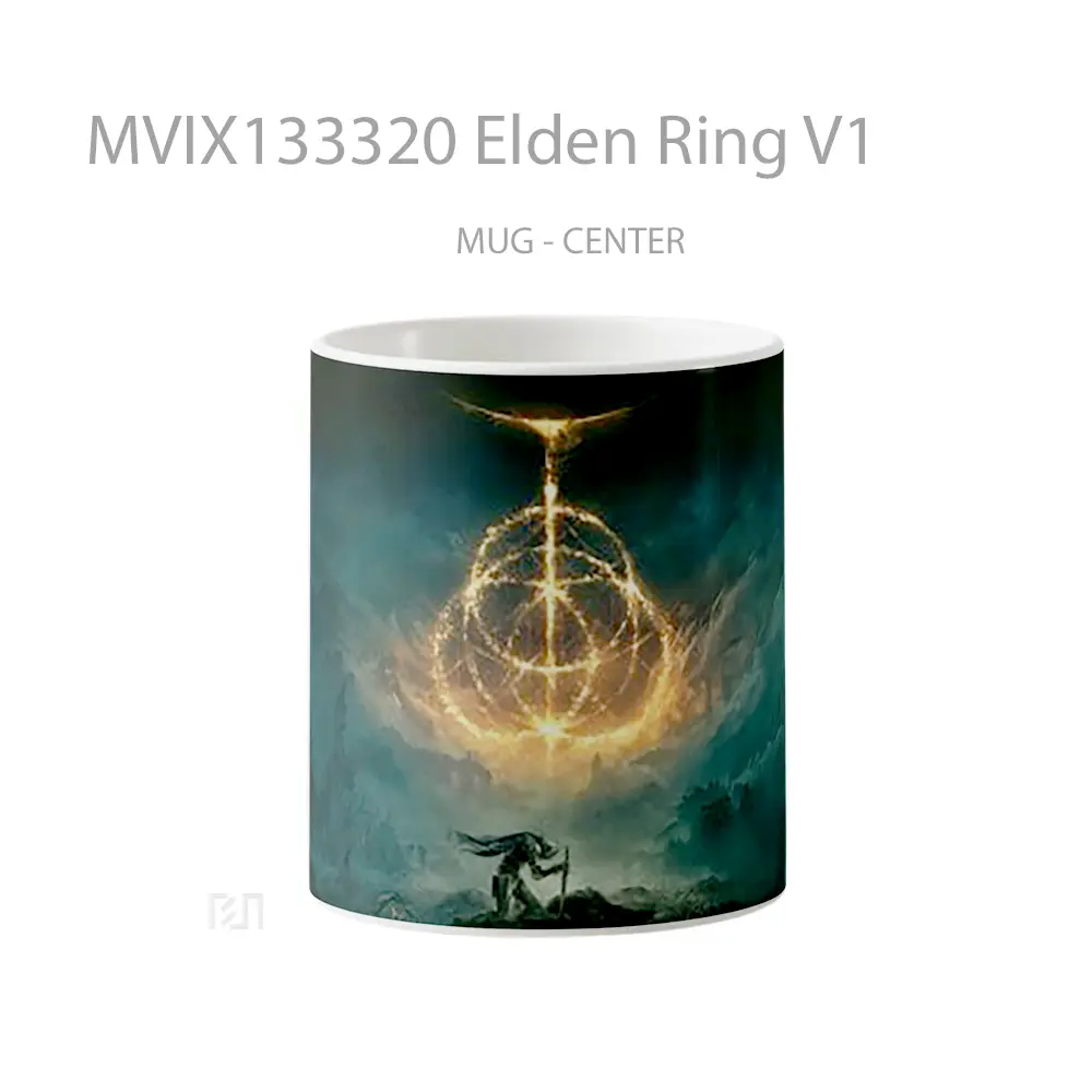 Mug Elden Ring V1 Gelas Keramik Unik