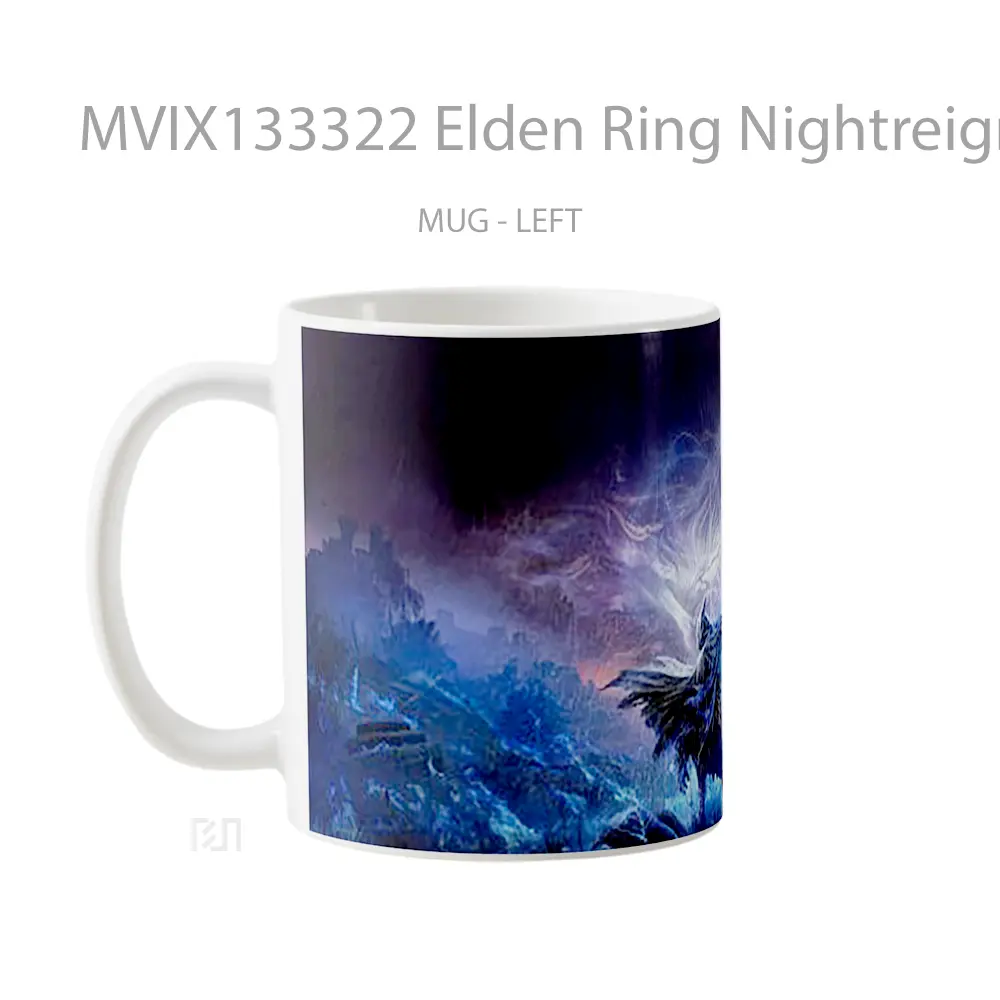 Mug Elden Ring Nightreign V1 Gelas Keramik Unik - All-side / Desain