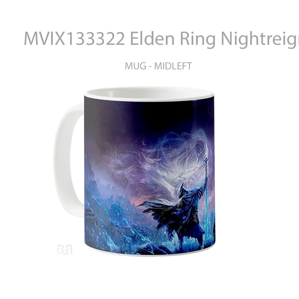 Mug Elden Ring Nightreign V1 Gelas Keramik Unik - All-side / Desain