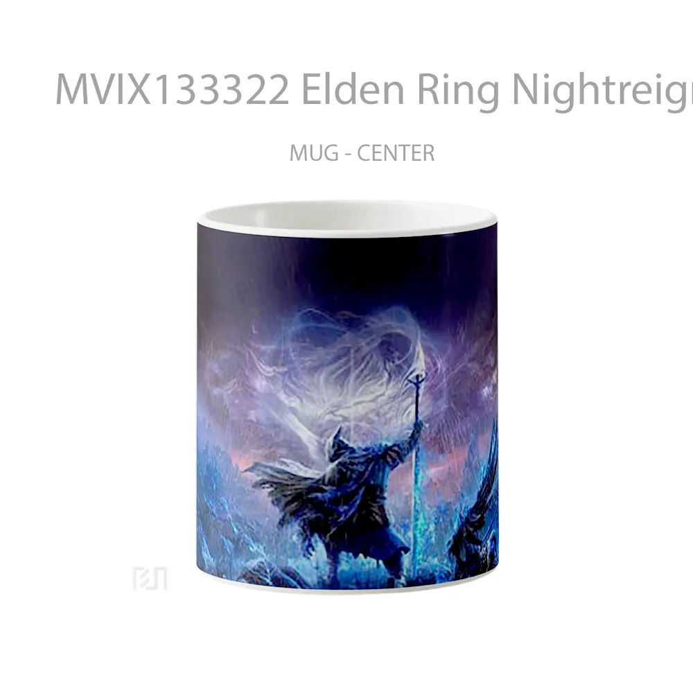 Mug Elden Ring Nightreign V1 Gelas Keramik Unik