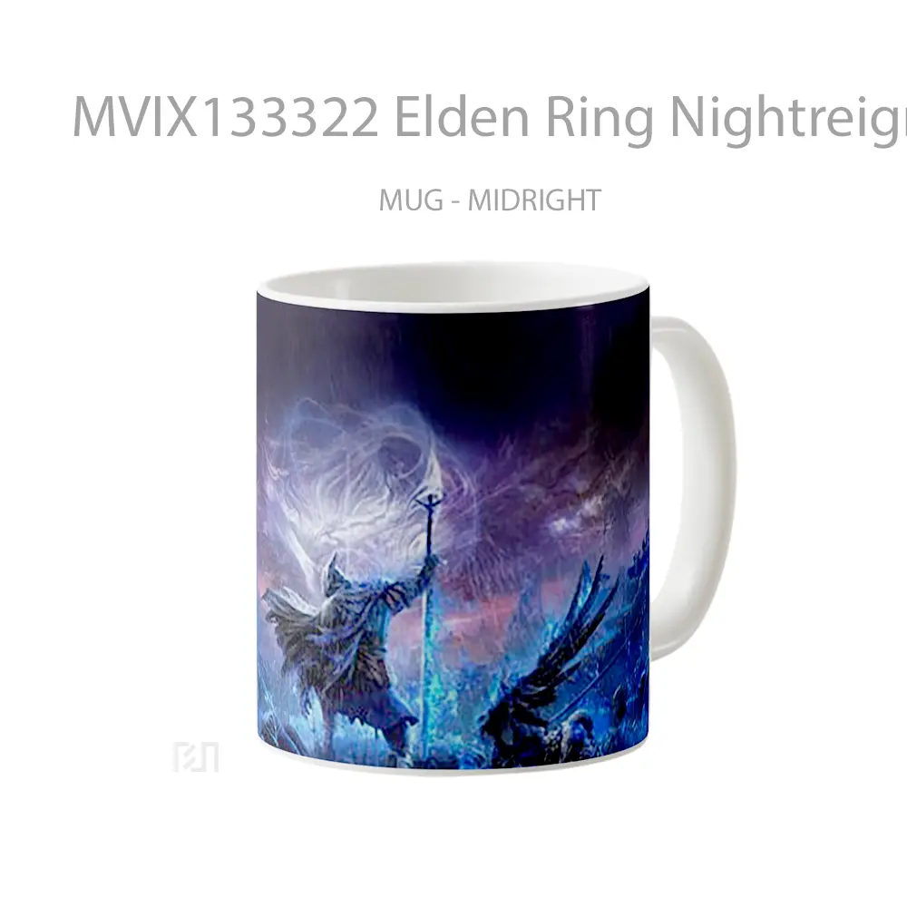 Mug Elden Ring Nightreign V1 Gelas Keramik Unik - All-side / Desain