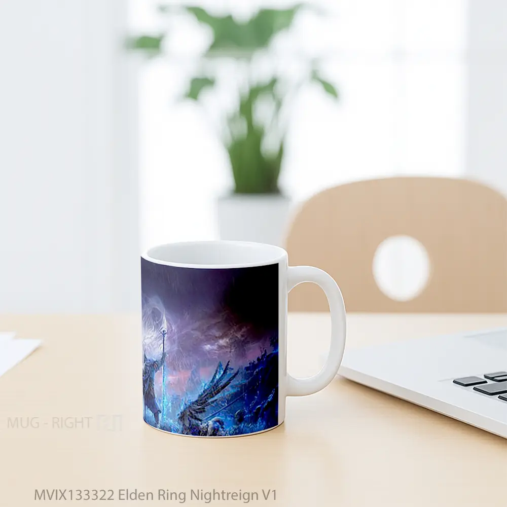 Mug Elden Ring Nightreign V1 Gelas Keramik Unik - All-side / Desain