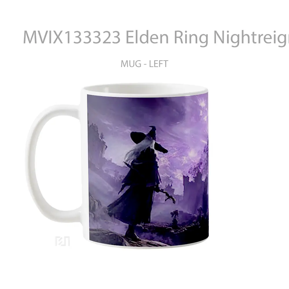 Mug Elden Ring Nightreign V2 Gelas Keramik Unik - All-side / Desain
