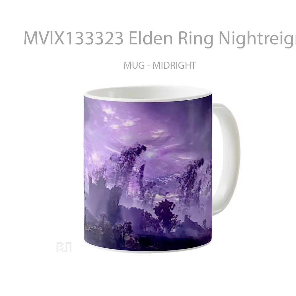 Mug Elden Ring Nightreign V2 Gelas Keramik Unik - All-side / Desain