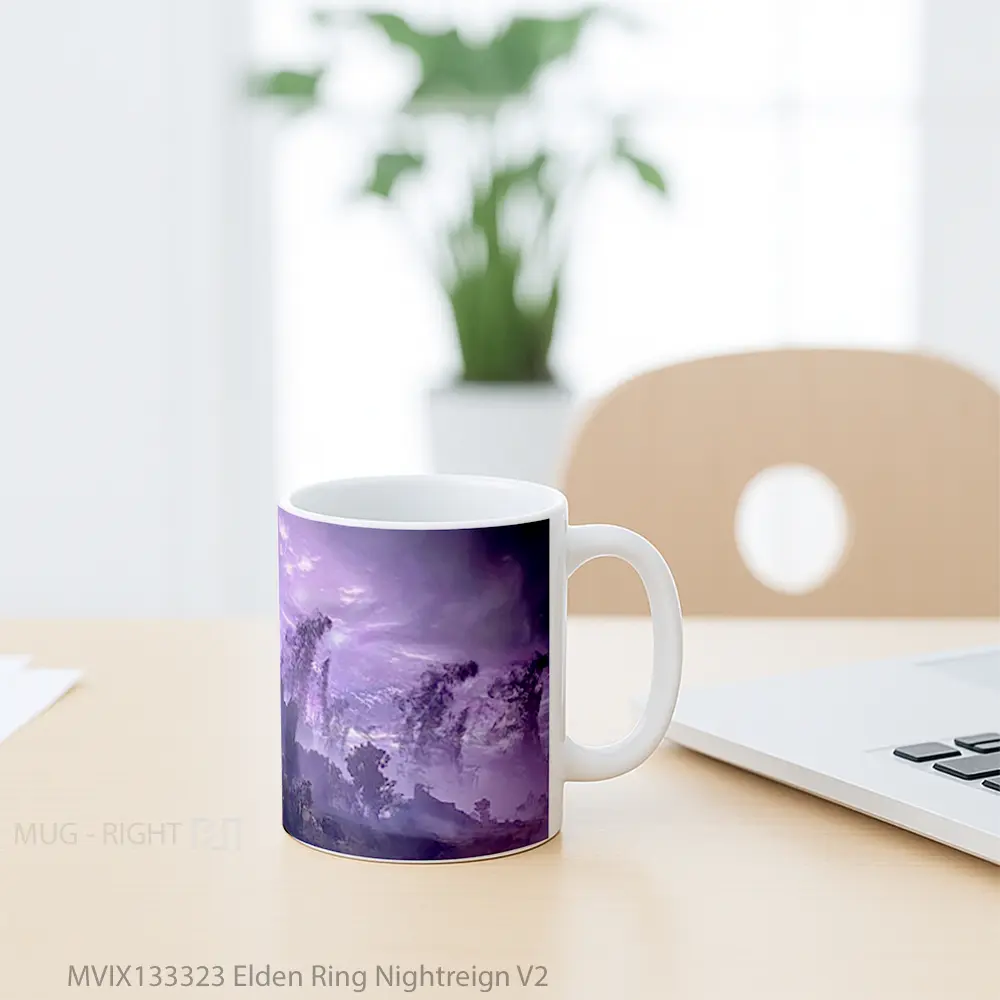 Mug Elden Ring Nightreign V2 Gelas Keramik Unik - All-side / Desain
