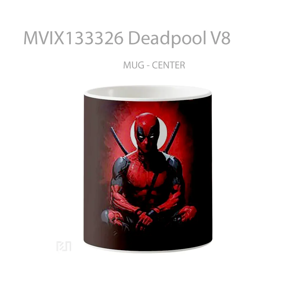 Mug Deadpool V8 Gelas Superhero