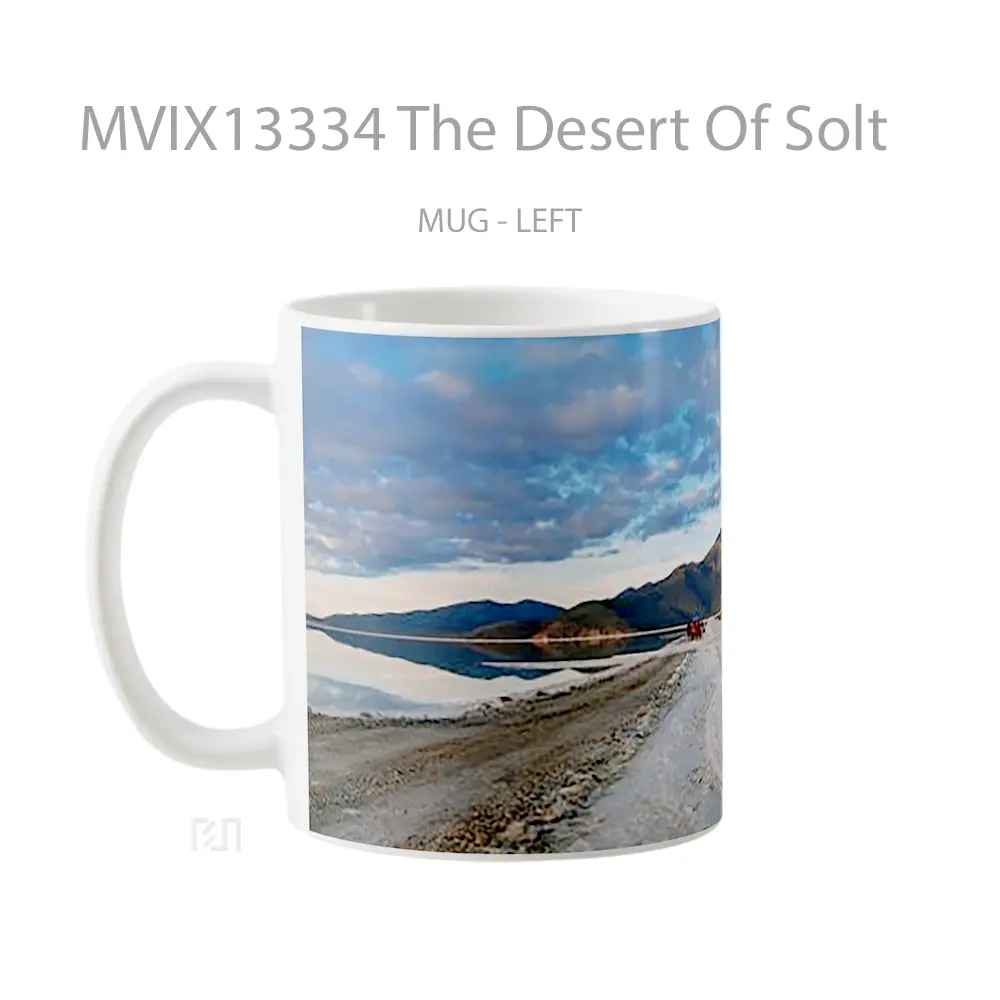 Mug The Desert Of Solt Gelas Pemandangan Alam - All-side / Desain