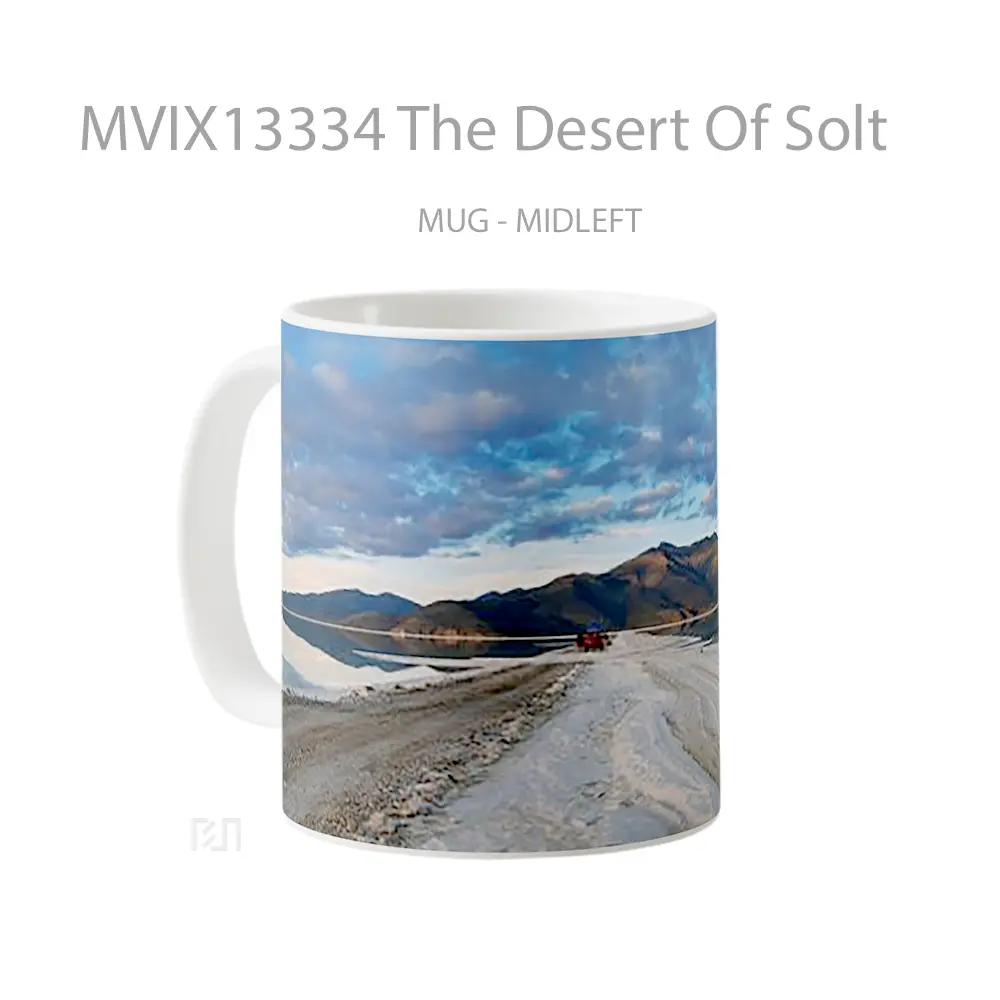 Mug The Desert Of Solt Gelas Pemandangan Alam - All-side / Desain