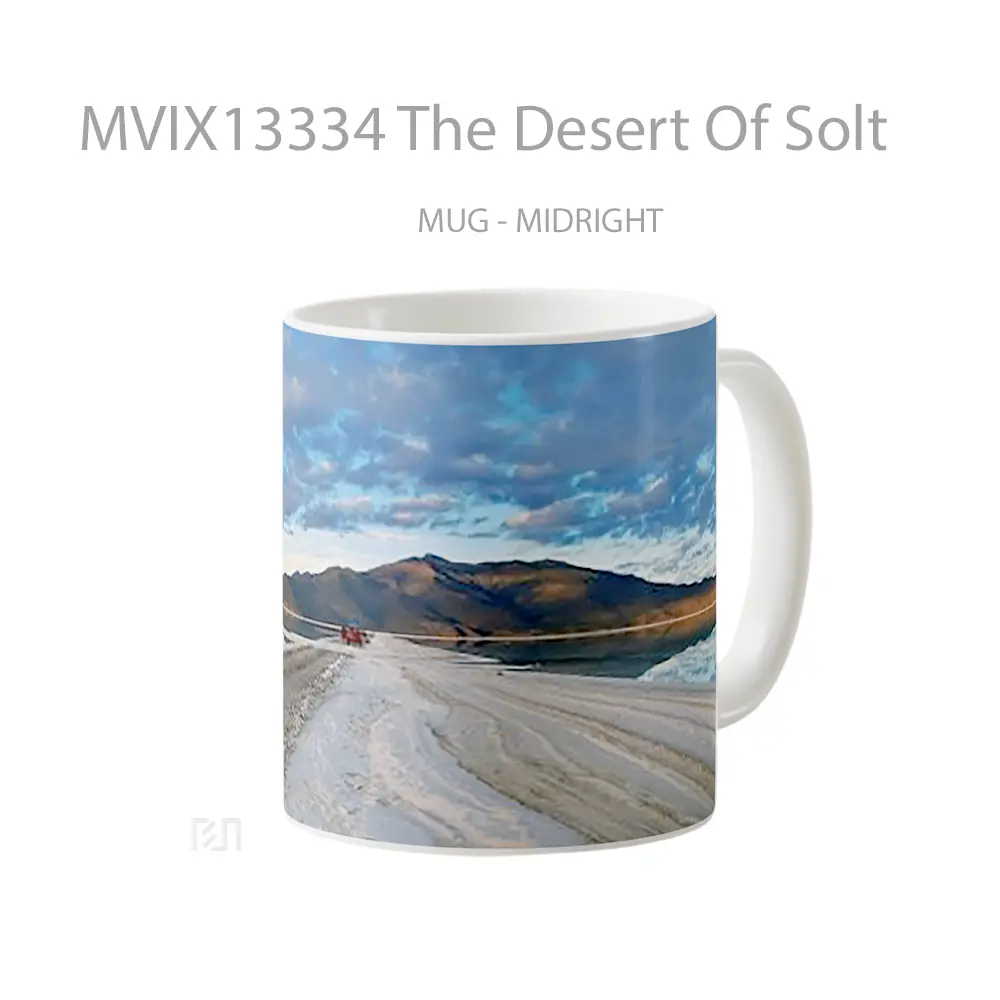 Mug The Desert Of Solt Gelas Pemandangan Alam - All-side / Desain