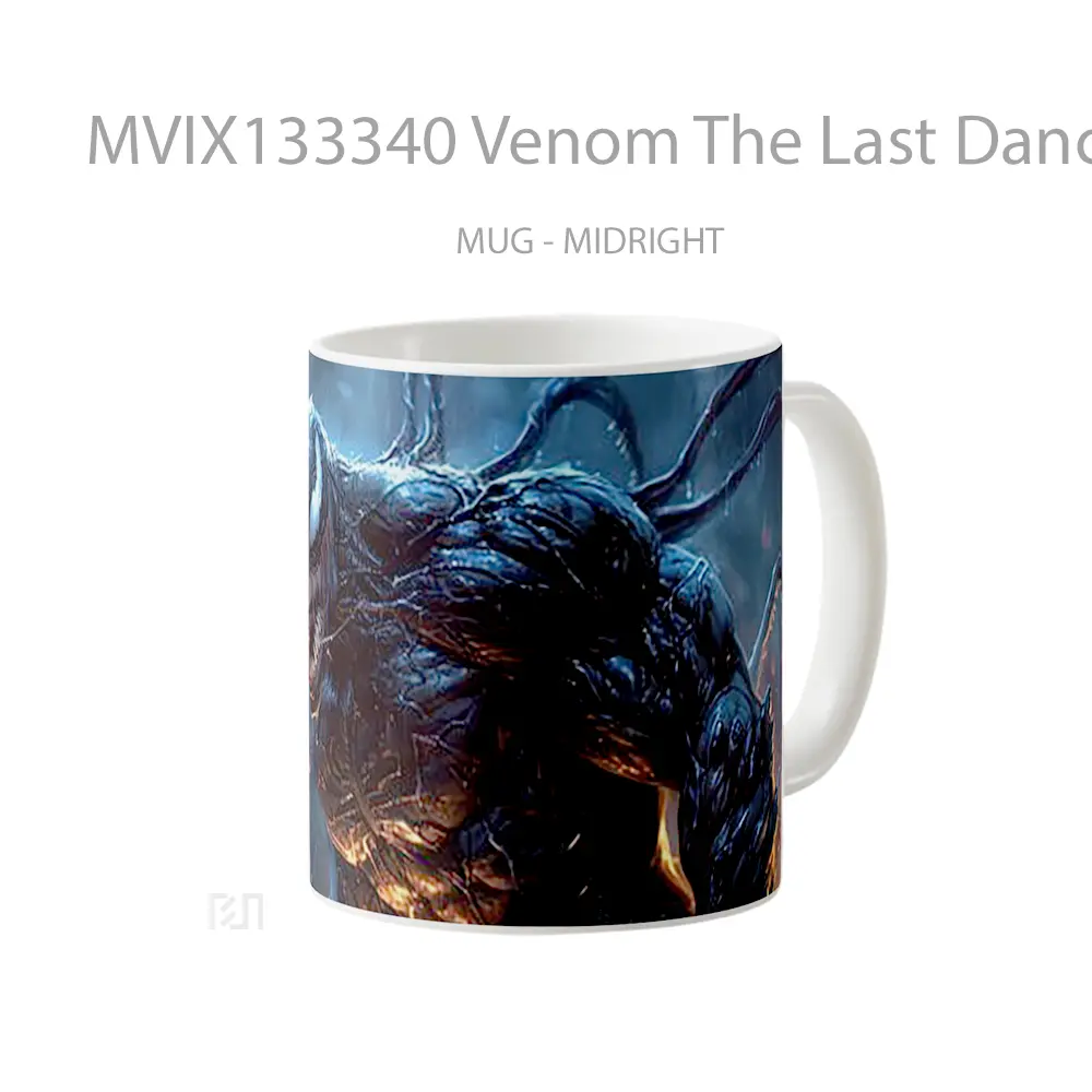 Mug Venom The Last Dance V3 Gelas Superhero - All-side / Desain