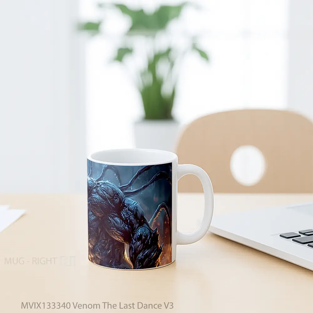 Mug Venom The Last Dance V3 Gelas Superhero - All-side / Desain