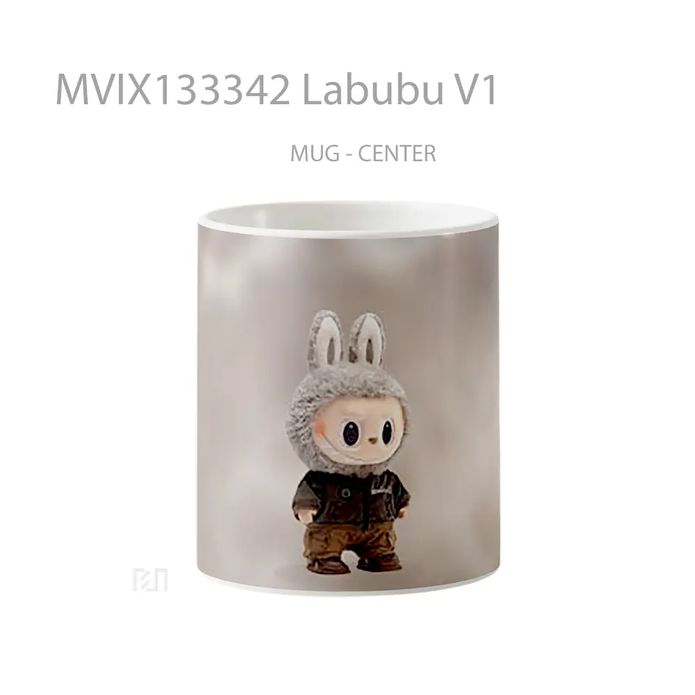 Mug Labubu V1 Gelas Keramik Unik