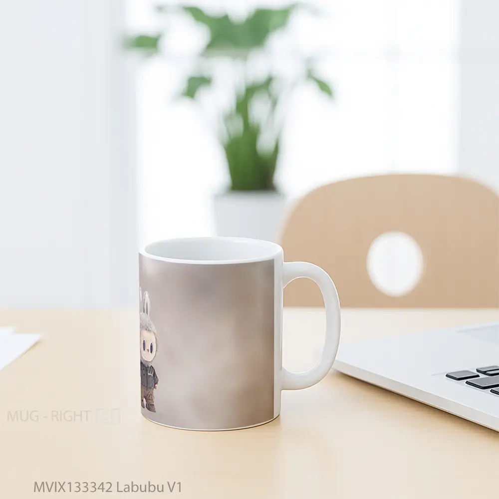 Mug Labubu V1 Gelas Keramik Unik - All-side / Desain