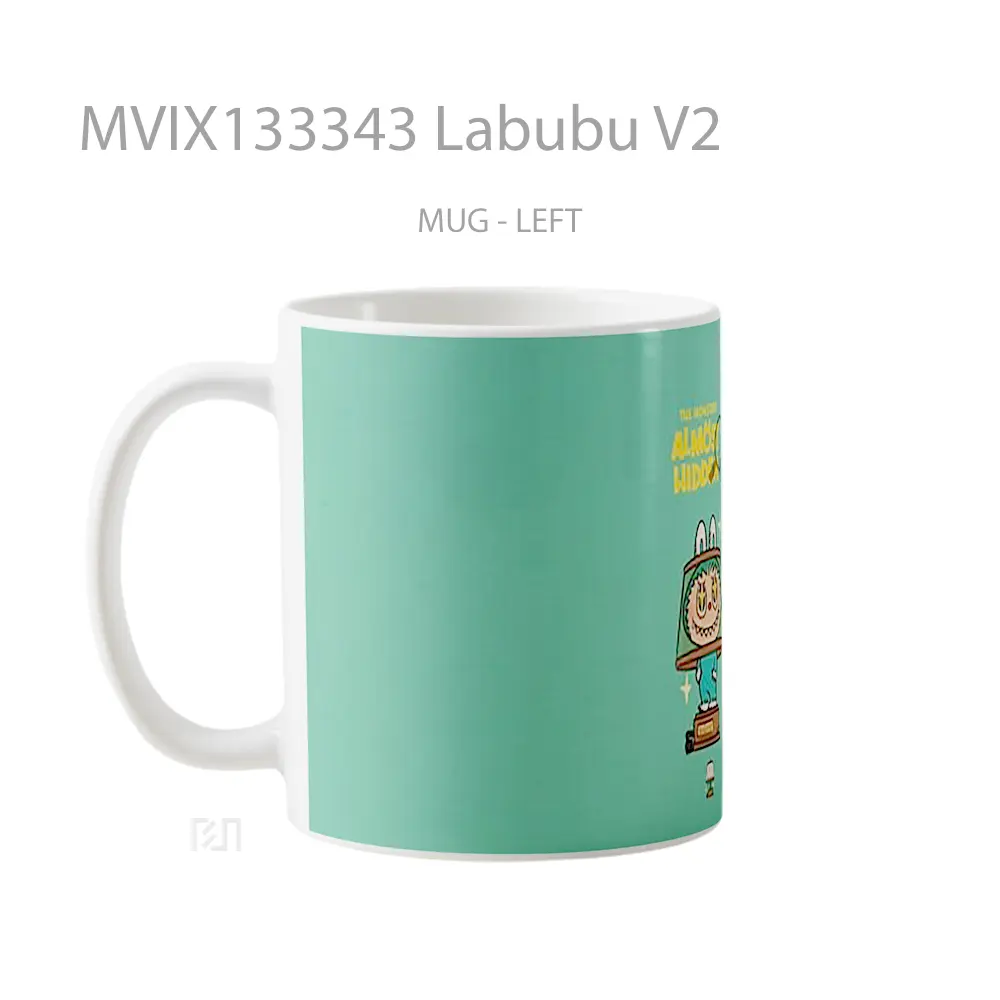 Mug Labubu V2 Gelas Keramik Unik - All-side / Desain