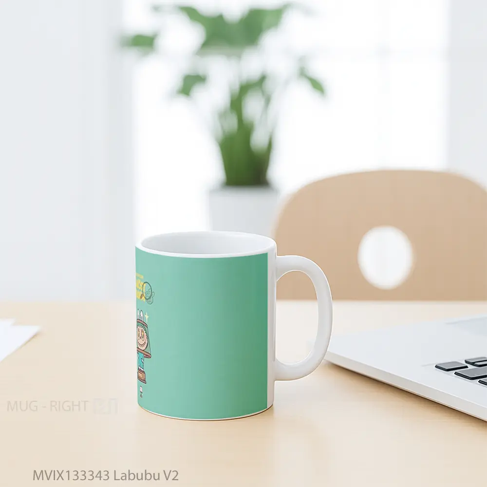 Mug Labubu V2 Gelas Keramik Unik - All-side / Desain