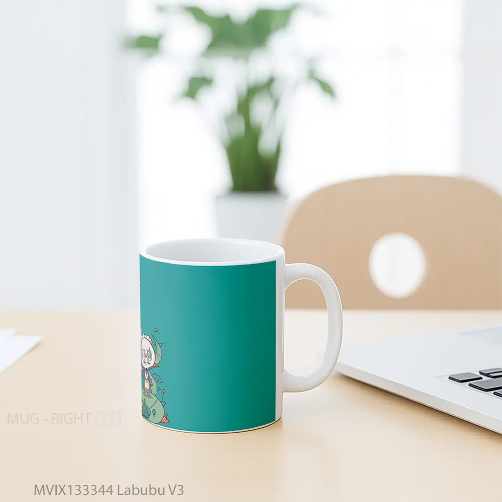 Mug Labubu V3 Gelas Keramik Unik - All-side / Desain