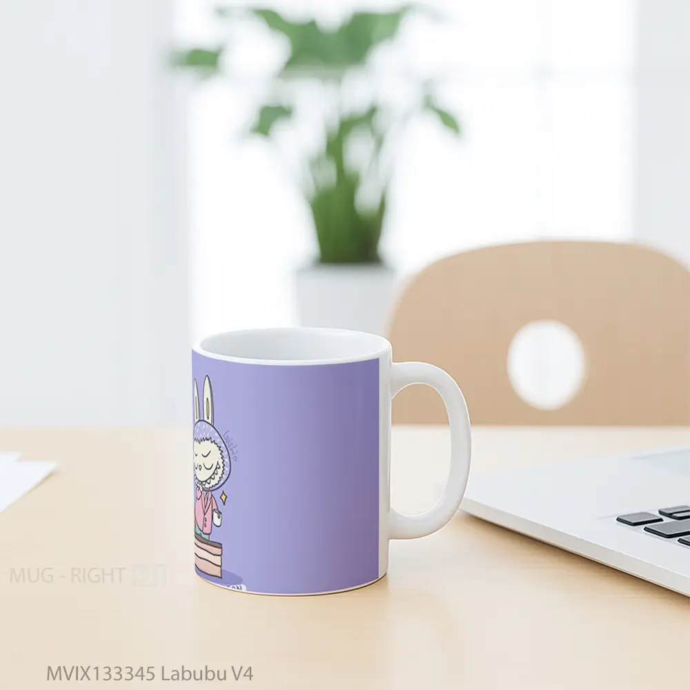 Mug Labubu V4 Gelas Keramik Unik - All-side / Desain