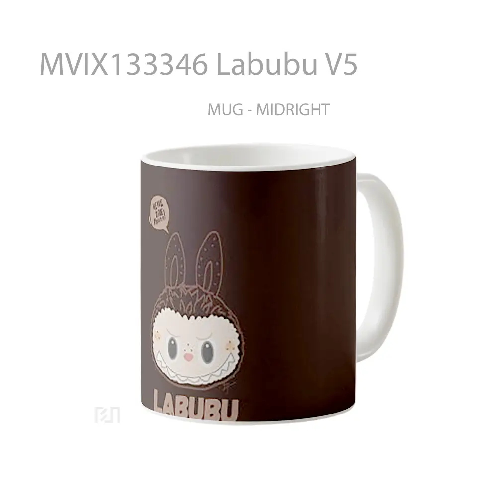 Mug Labubu V5 Gelas Keramik Unik - All-side / Desain