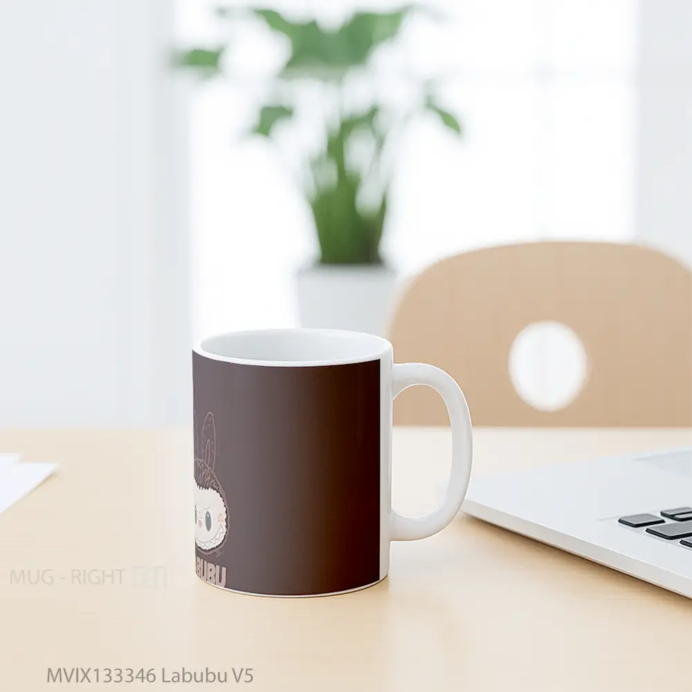 Mug Labubu V5 Gelas Keramik Unik - All-side / Desain