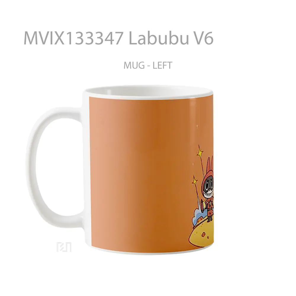 Mug Labubu V6 Gelas Keramik Unik - All-side / Desain