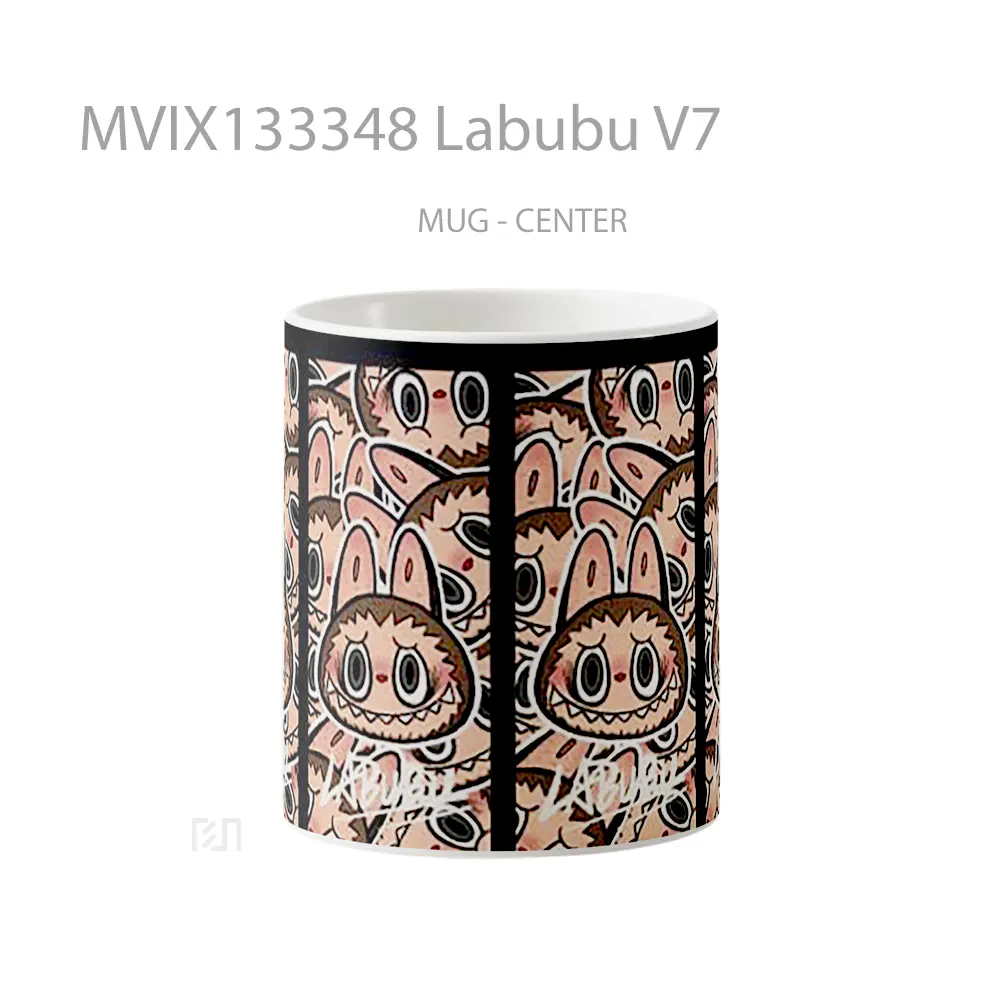 Mug Labubu V7 Gelas Keramik Unik