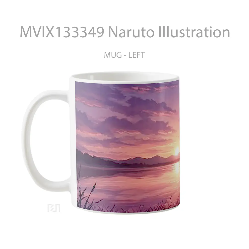 Mug Naruto Illustration Cangkir Anime - All-side / Desain