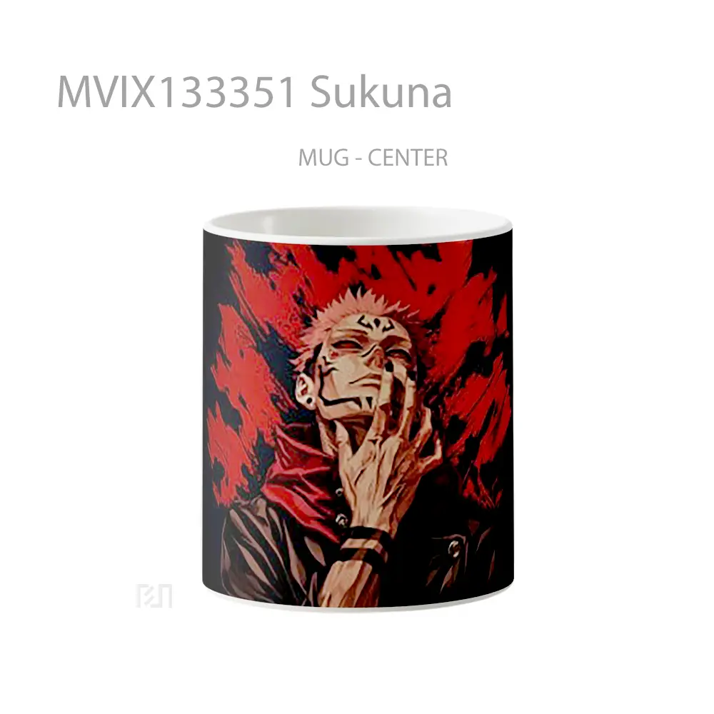 Mug Sukuna Gelas Keramik Unik