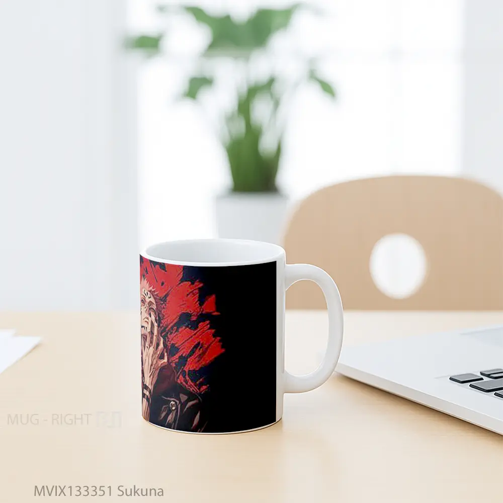 Mug Sukuna Gelas Keramik Unik - All-side / Desain