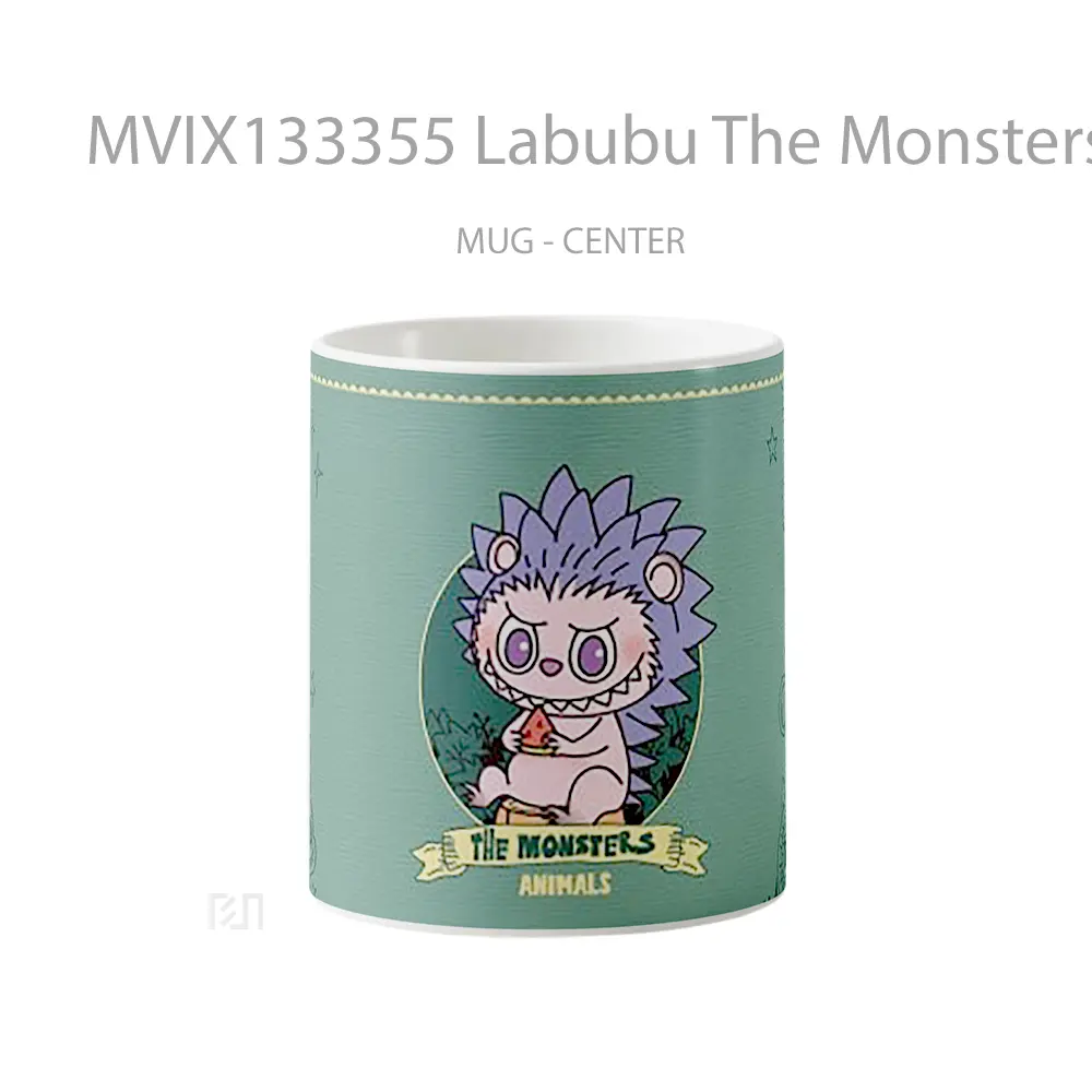 Mug Labubu The Monsters Animals Gelas Hewan Lucu