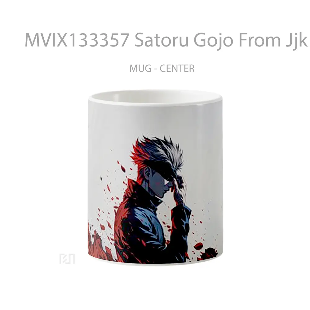 Mug Satoru Gojo From Jjk Gelas Keramik Unik