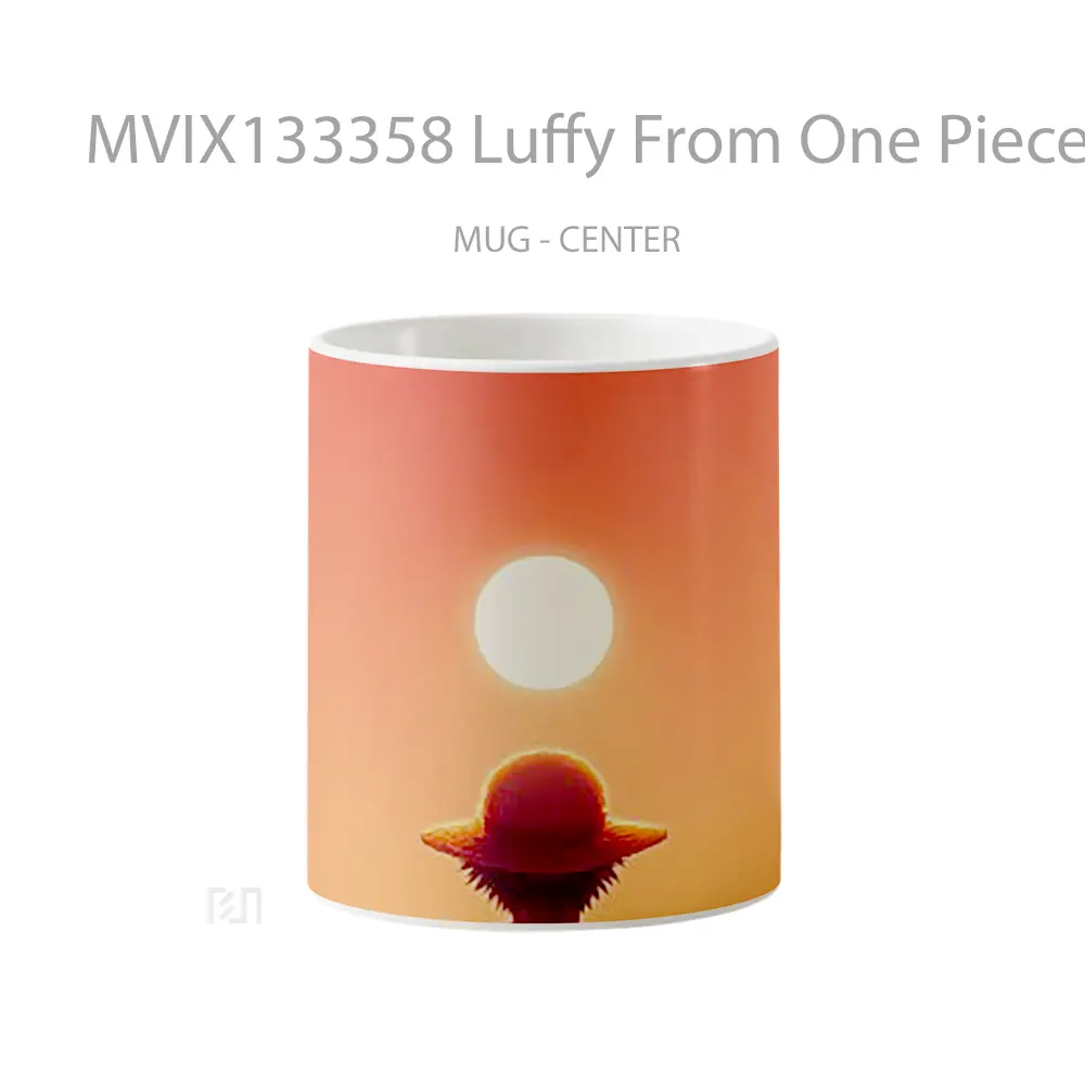 Mug Luffy From One Piece V9 Cangkir Anime