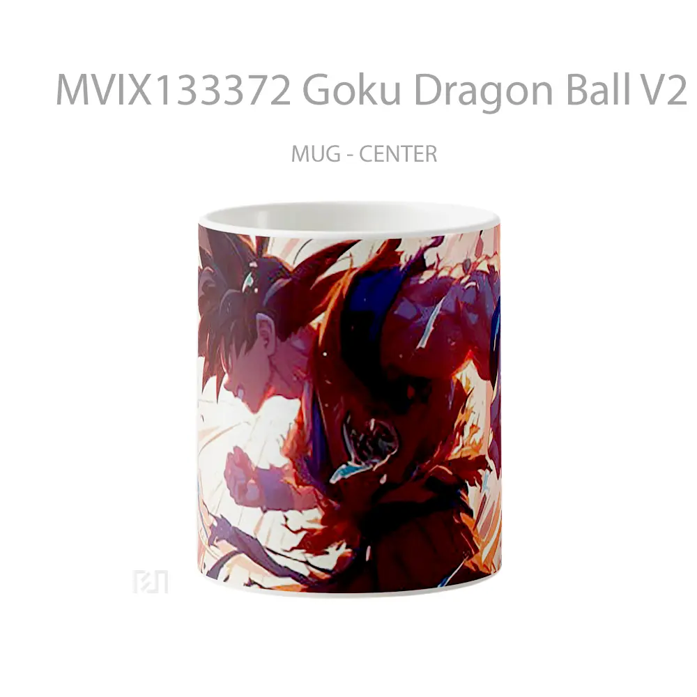 Mug Goku Dragon Ball V2 Cangkir Anime