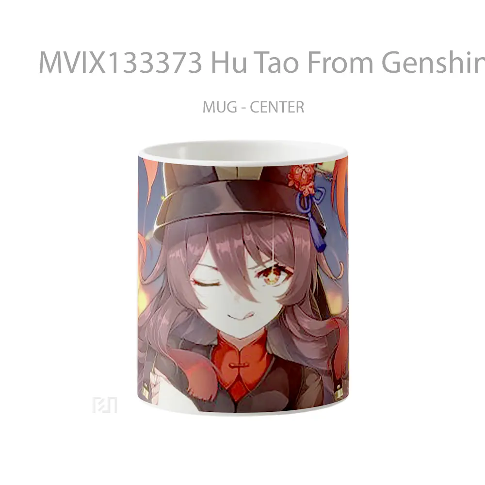 Mug Hu Tao From Genshin Impact V1 Cangkir Gamer
