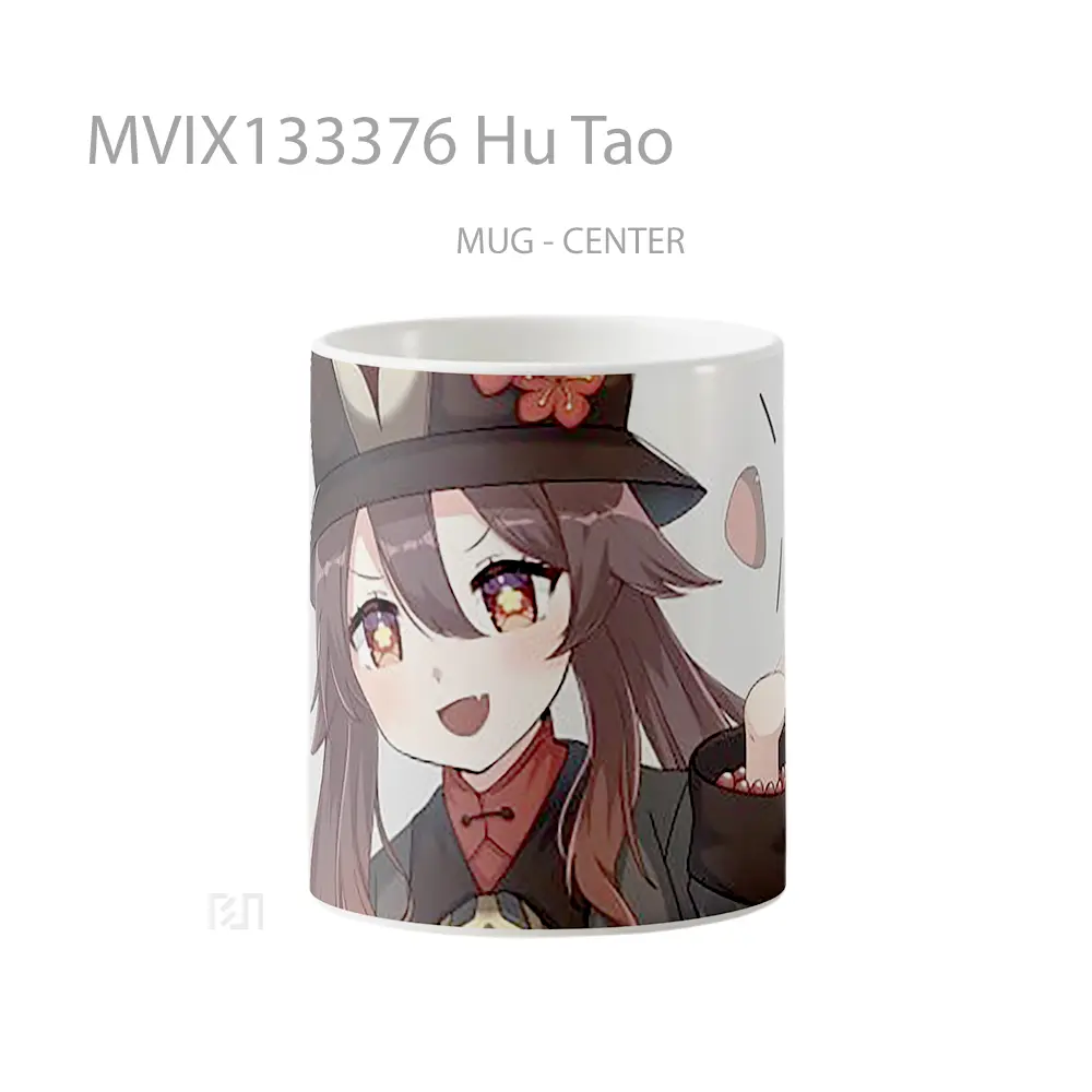 Mug Hu Tao Gelas Keramik Unik