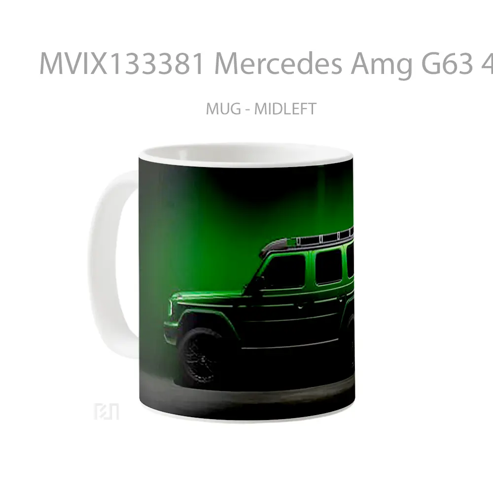 Mug Mercedes Amg G63 4X4 Cangkir Mobil - All-side / Desain