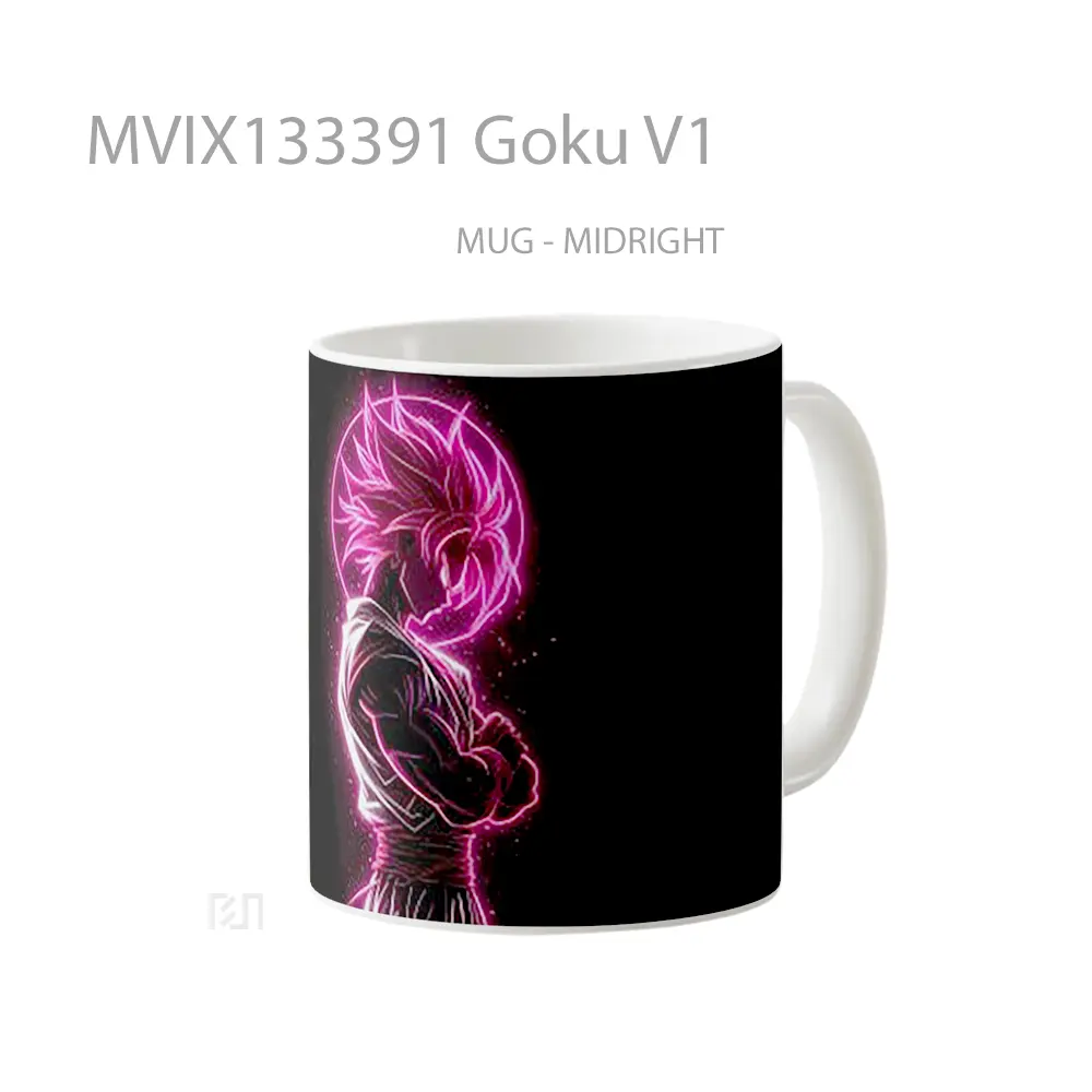 Mug Goku V1 Cangkir Anime - All-side / Desain