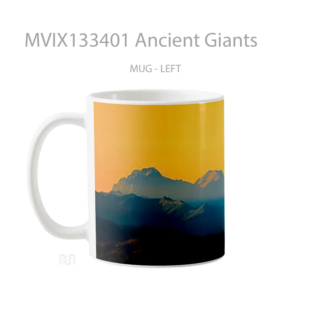 Mug Ancient Giants Gelas Keramik Unik - All-side / Desain
